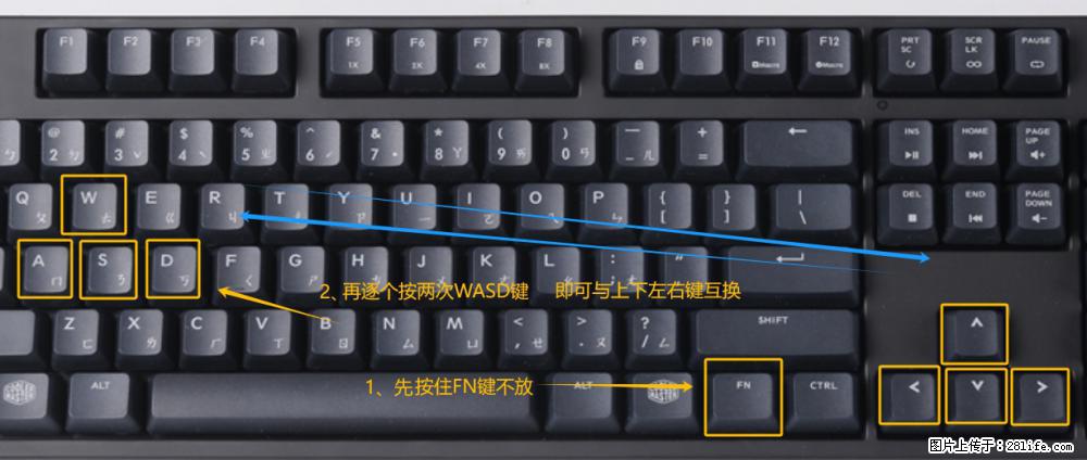 键盘，怎样把wasd键与上下左右方向键互换？ - 生活百科 - 阜阳生活社区 - 阜阳28生活网 fy.28life.net